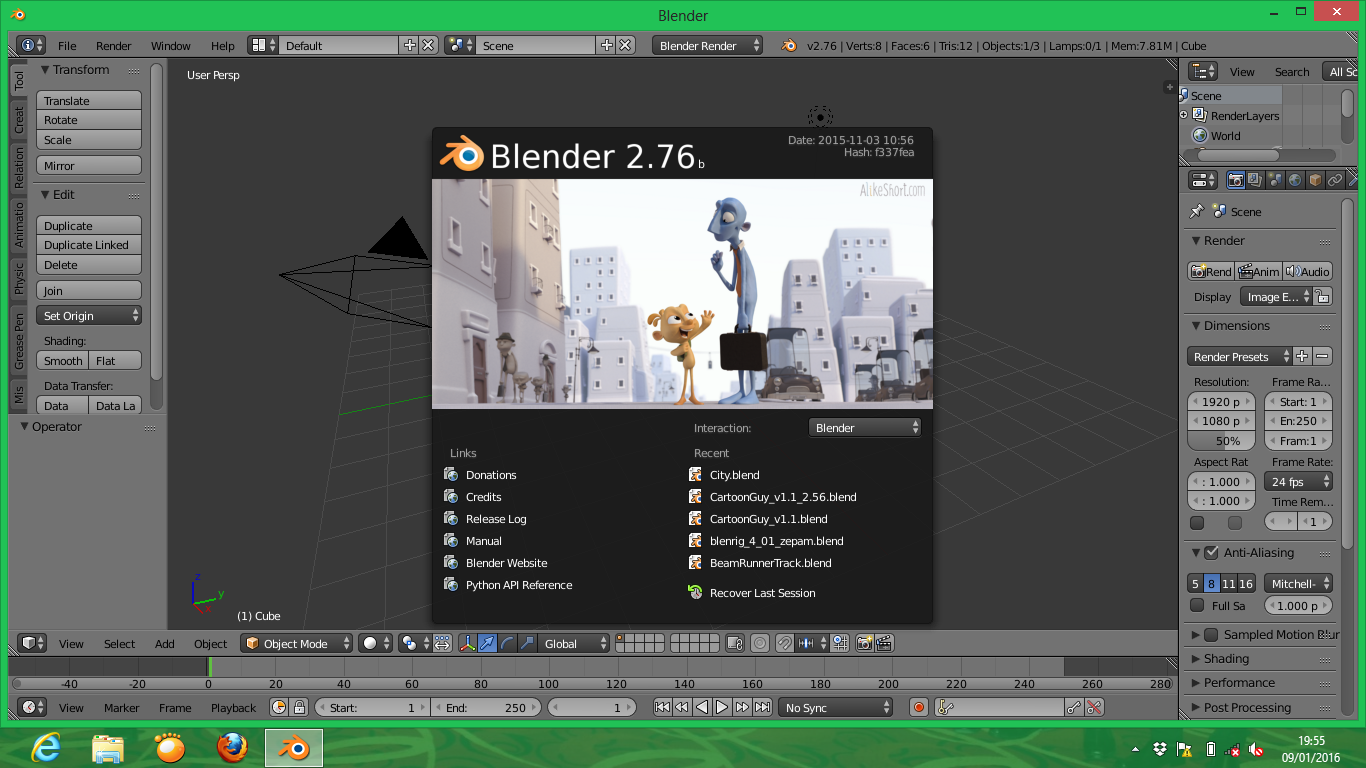Tutorial Membuat Meja Dengan Texstur Gambar Di Blender 3d